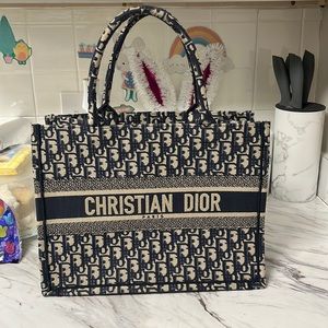 Christian dior women tote bag